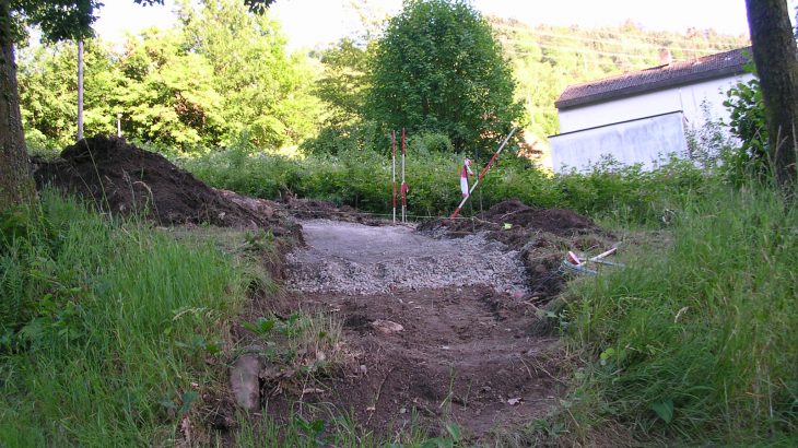 Neuer Zugangsweg zum Sportplatz Langenbrand (01)