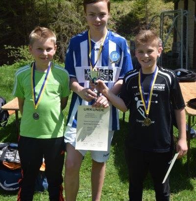 Die jungen Rasenkrafsportler bei den Südbadischen Meisterschaften in Furtwangen im Hochschwarzwald