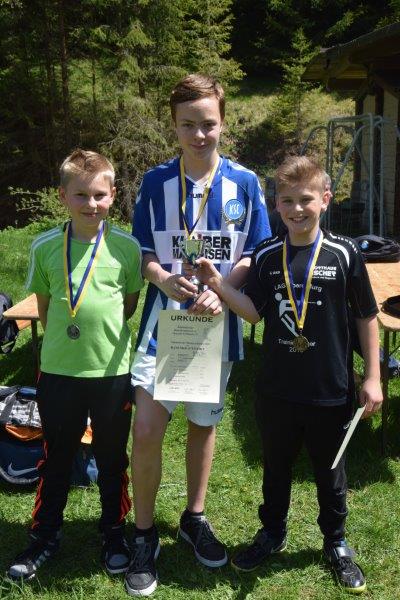 Die jungen Rasenkrafsportler bei den Südbadischen Meisterschaften in Furtwangen im Hochschwarzwald