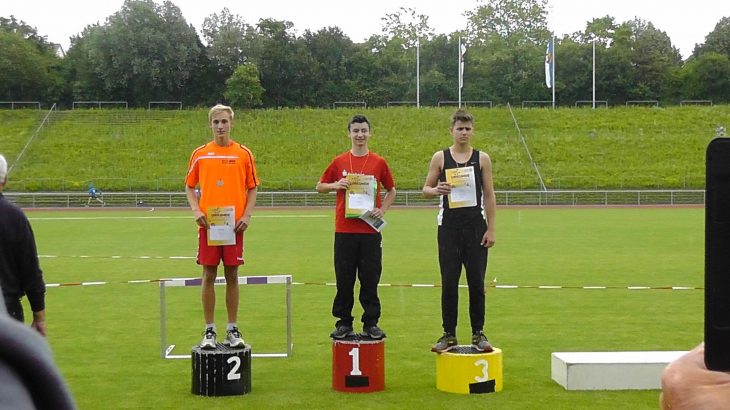 Badischer Meister 2016 beim Stabhochsprung