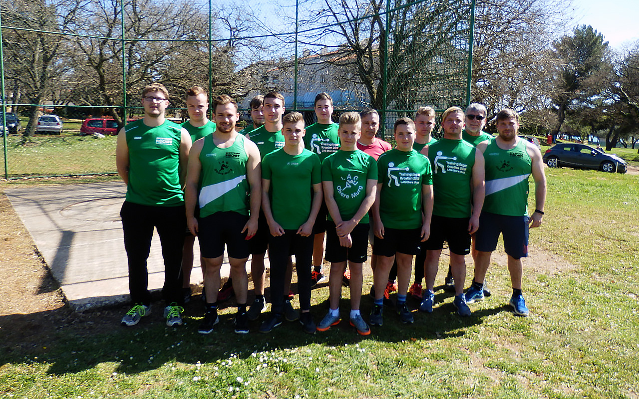 Ostertrainingslager der Hammerwerfer