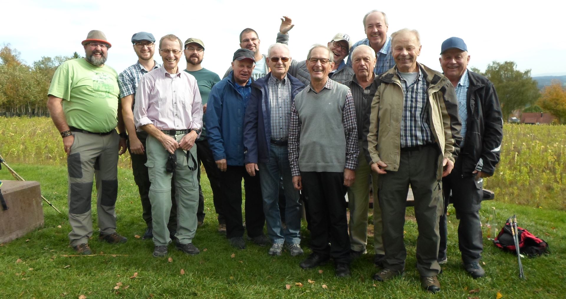 Das Team der Jedermänner nahe Loßburg