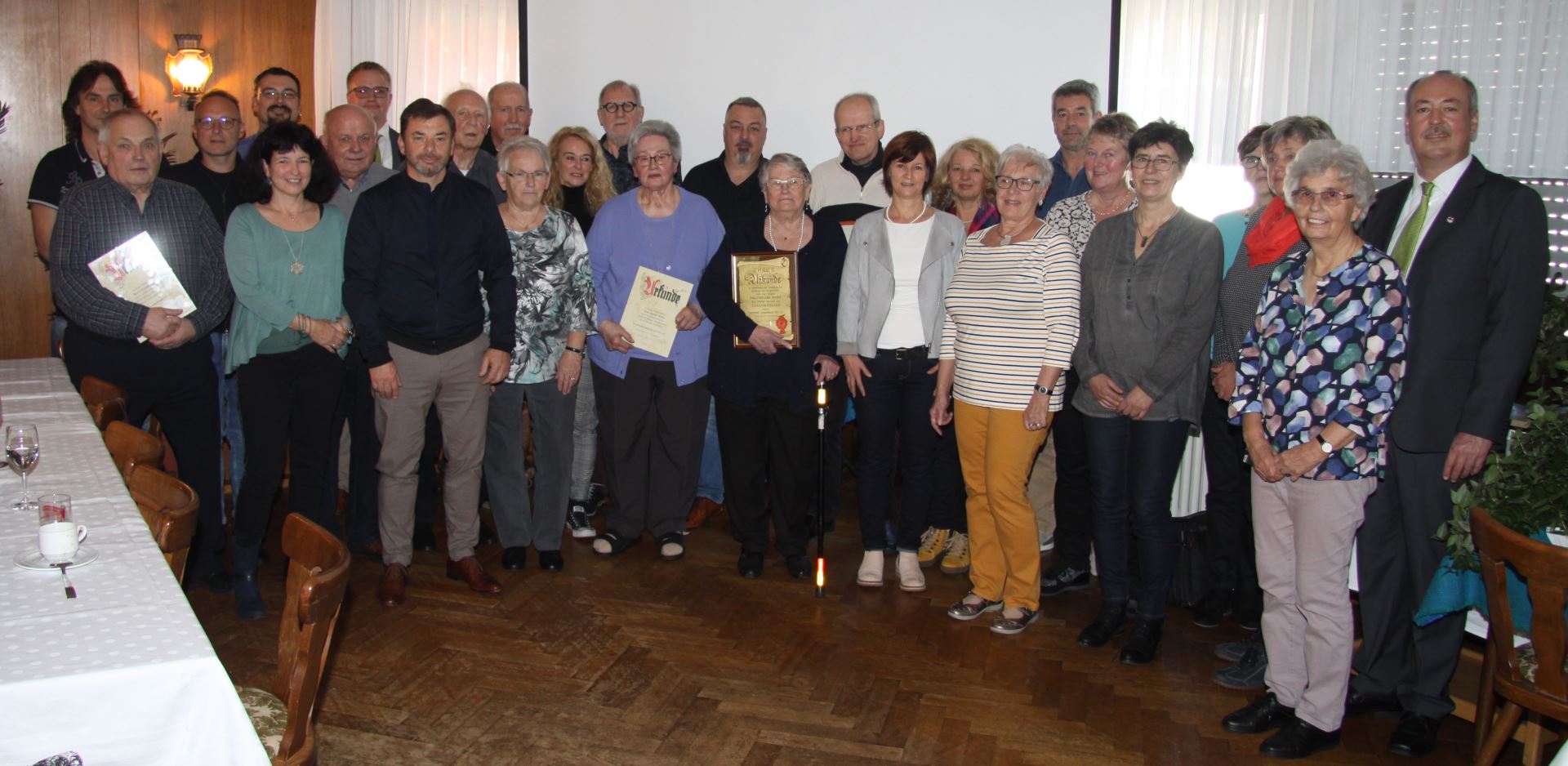 Ehrungen beim Turnverein Langenbrand 2019