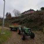 Platzarbeit auf dem Sportplatz Langenbrand - 01