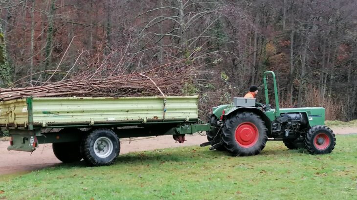 Platzarbeit auf dem Sportplatz Langenbrand - 06