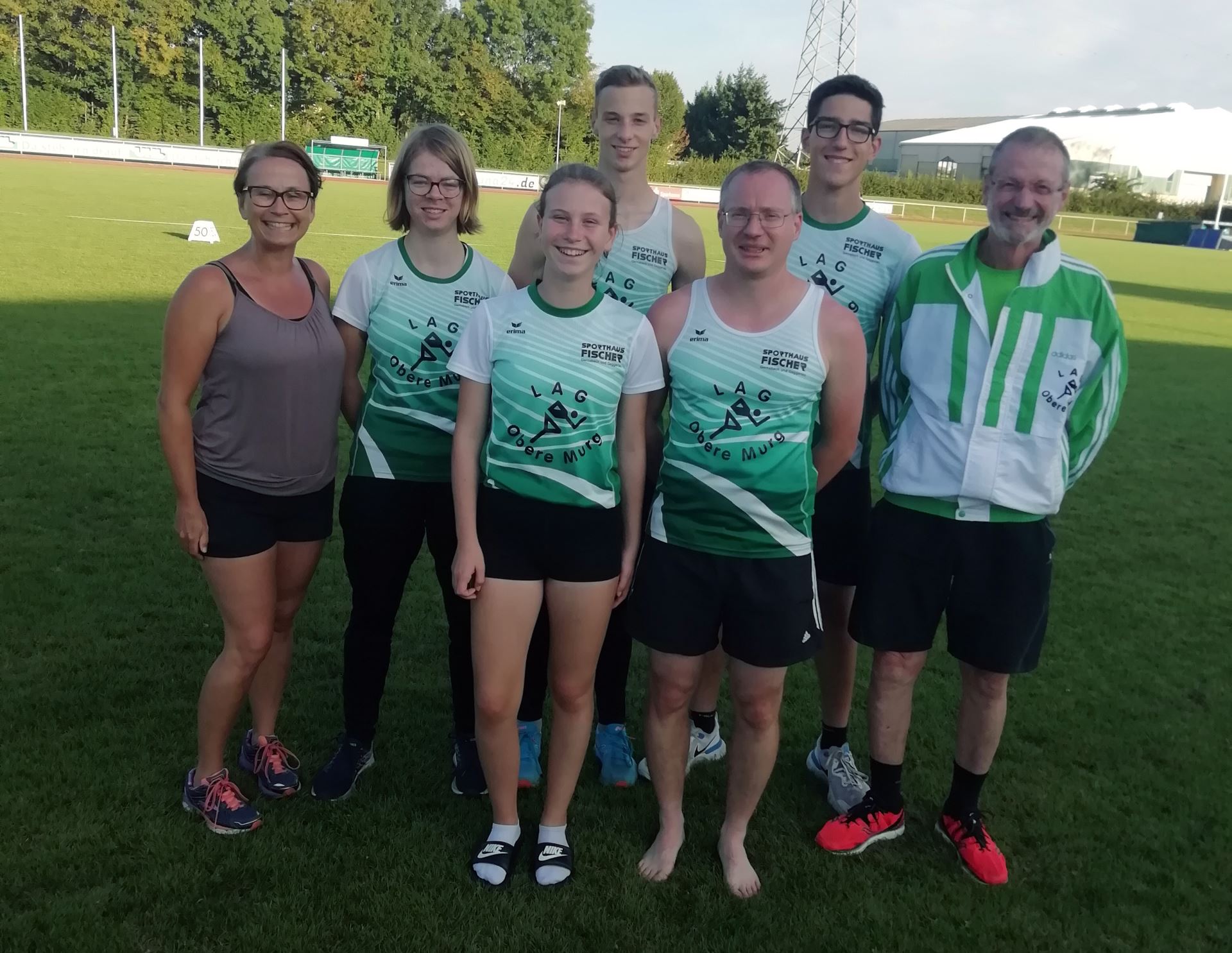 Athleten des LAG beim Mehrkampf-Meeting in Schutterwald
