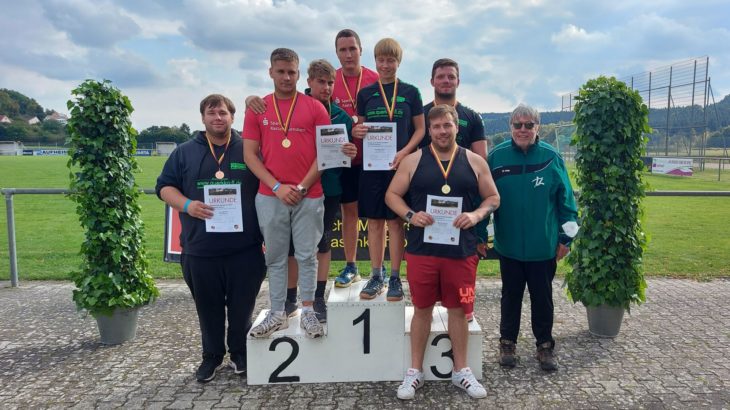 Langenbrander Rasenkraftsportler bei den Süddeutschen Meisterschaften