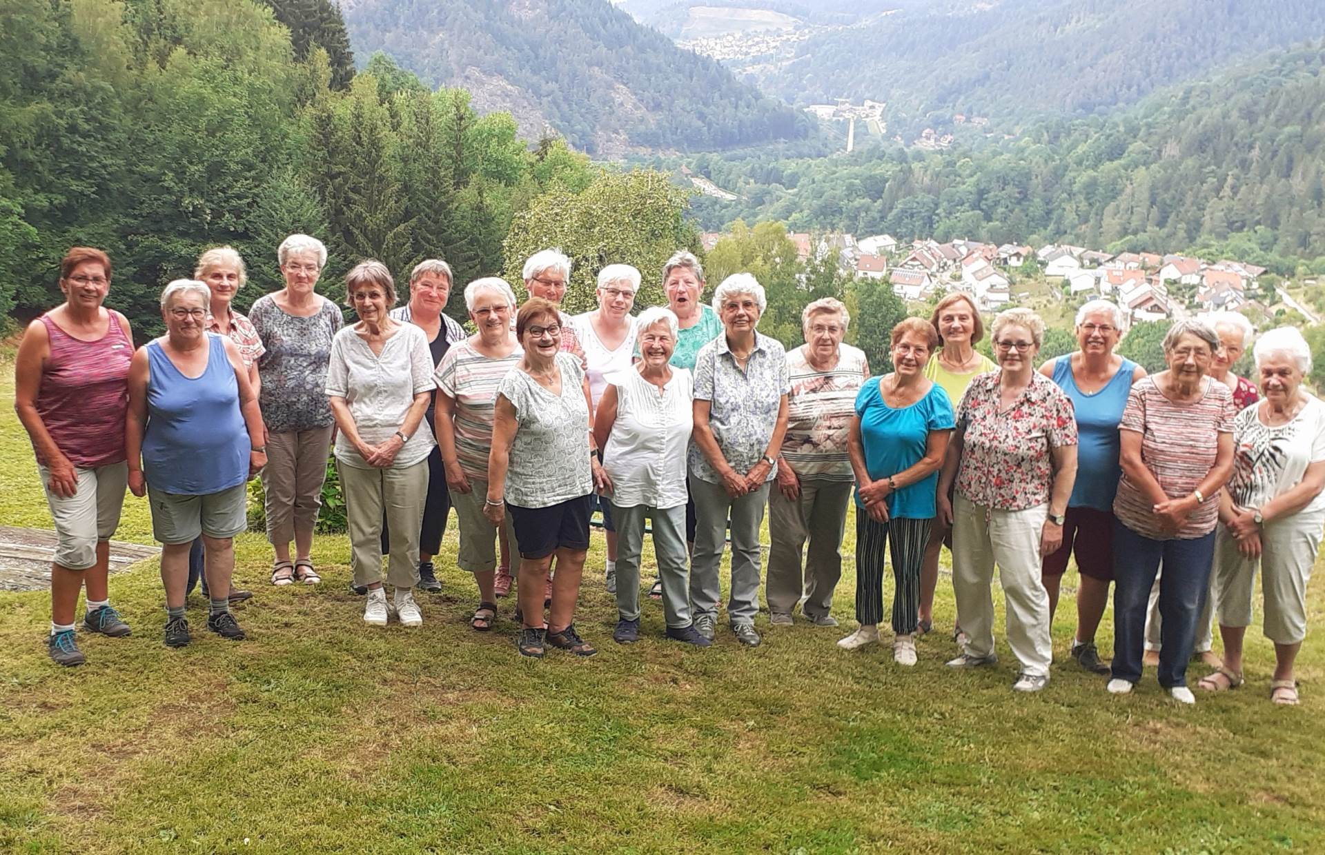 Abschlusswanderung der Hausfrauengruppe