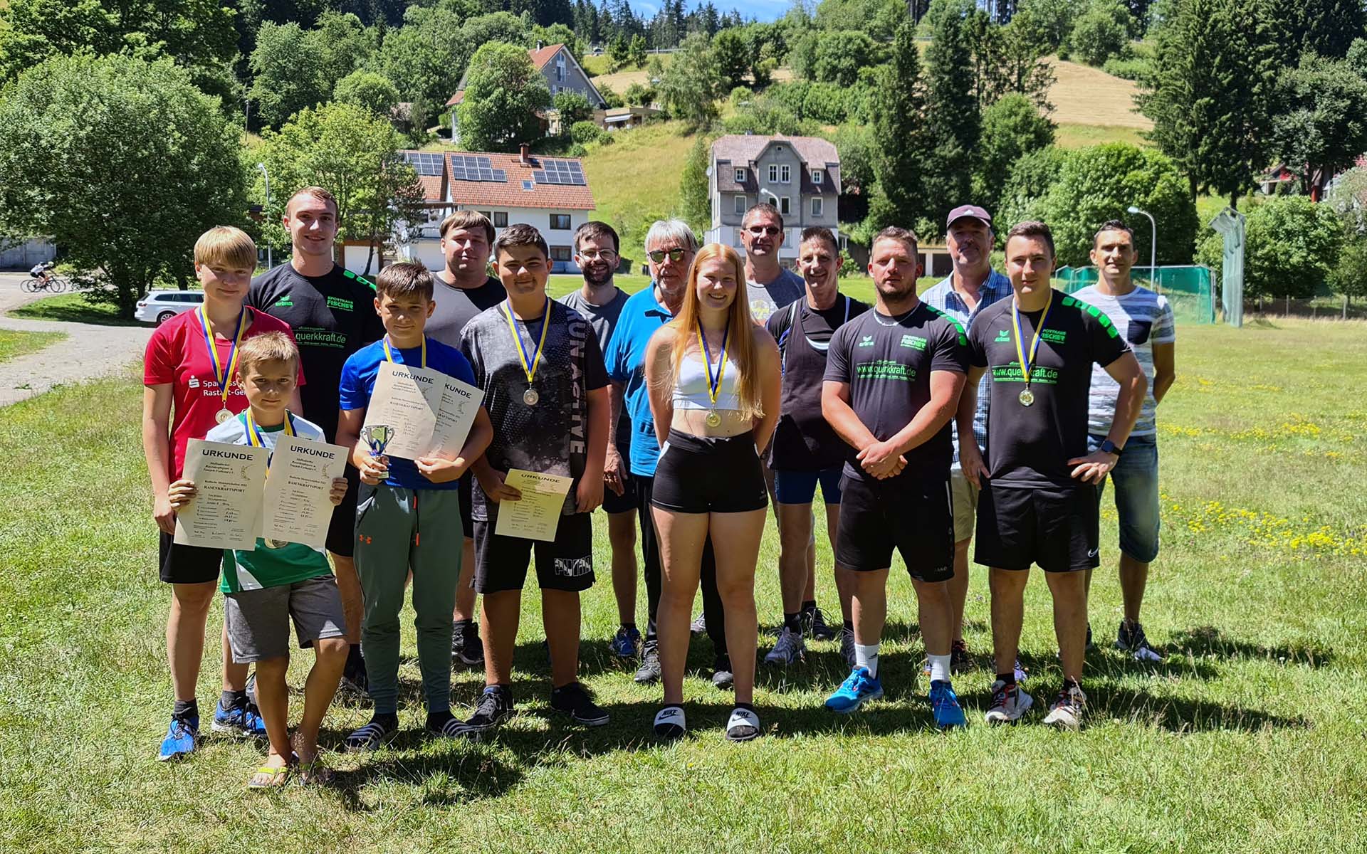 Die Badischen Meisterschaften im Rasenkraftsport