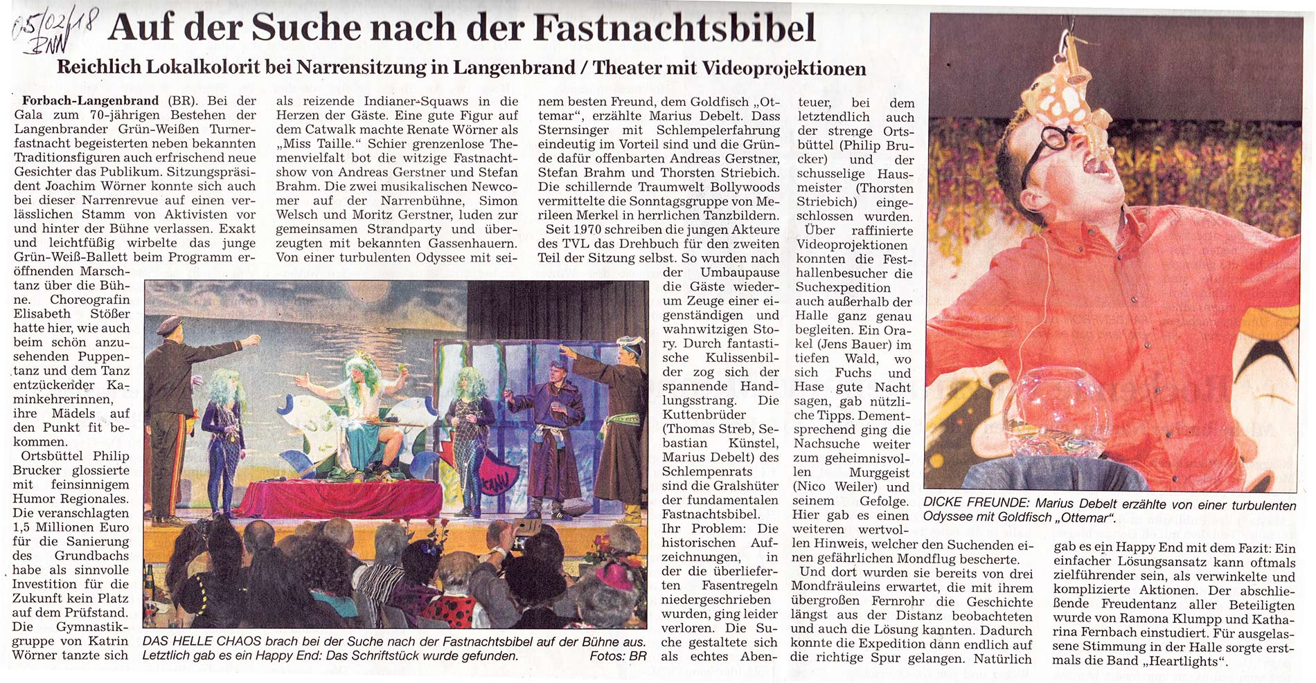 Fasentsitzung 2018