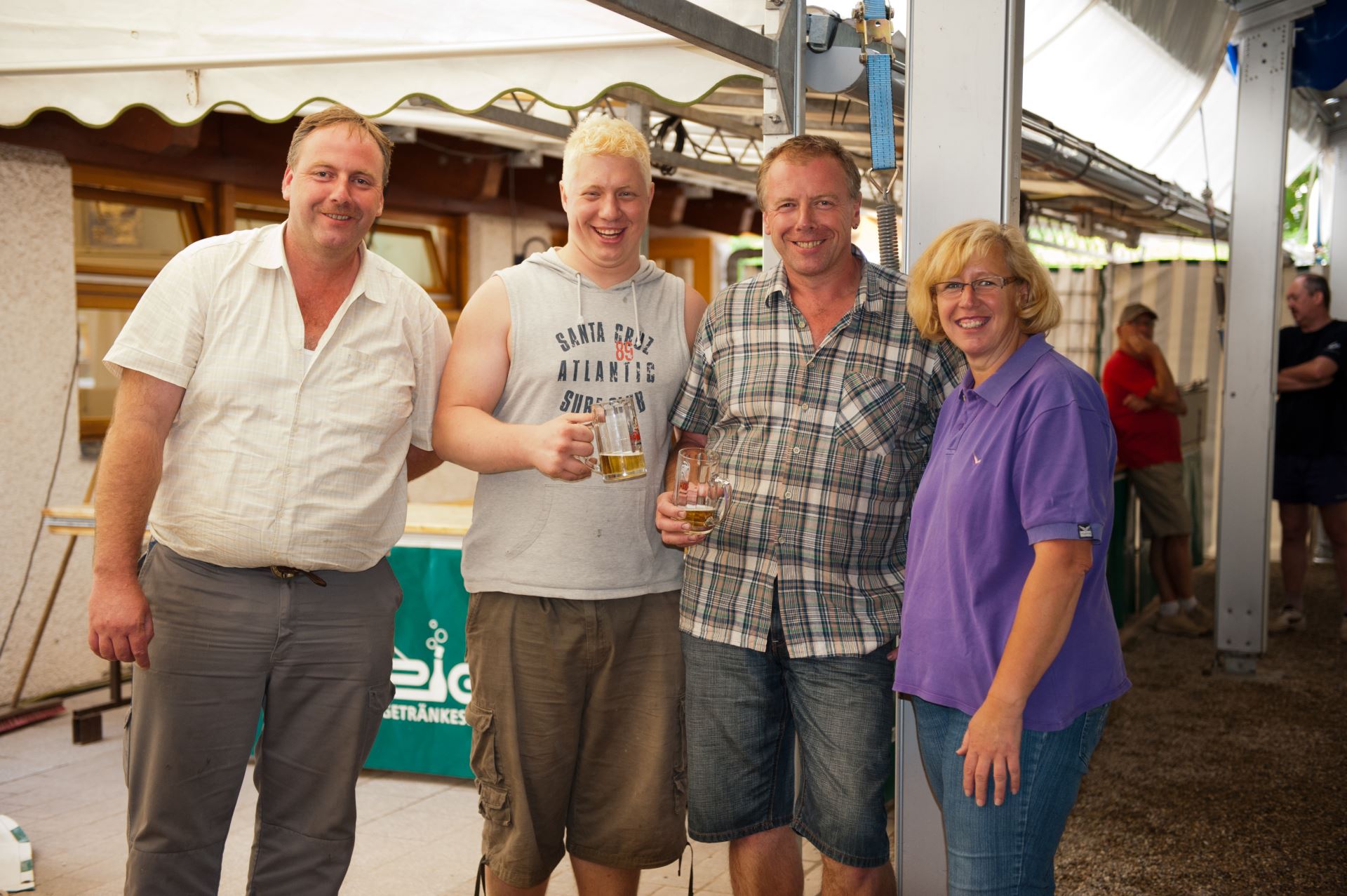 100-jähriges Jubiläum, Zeltfest: Aufbau und Probe (45)