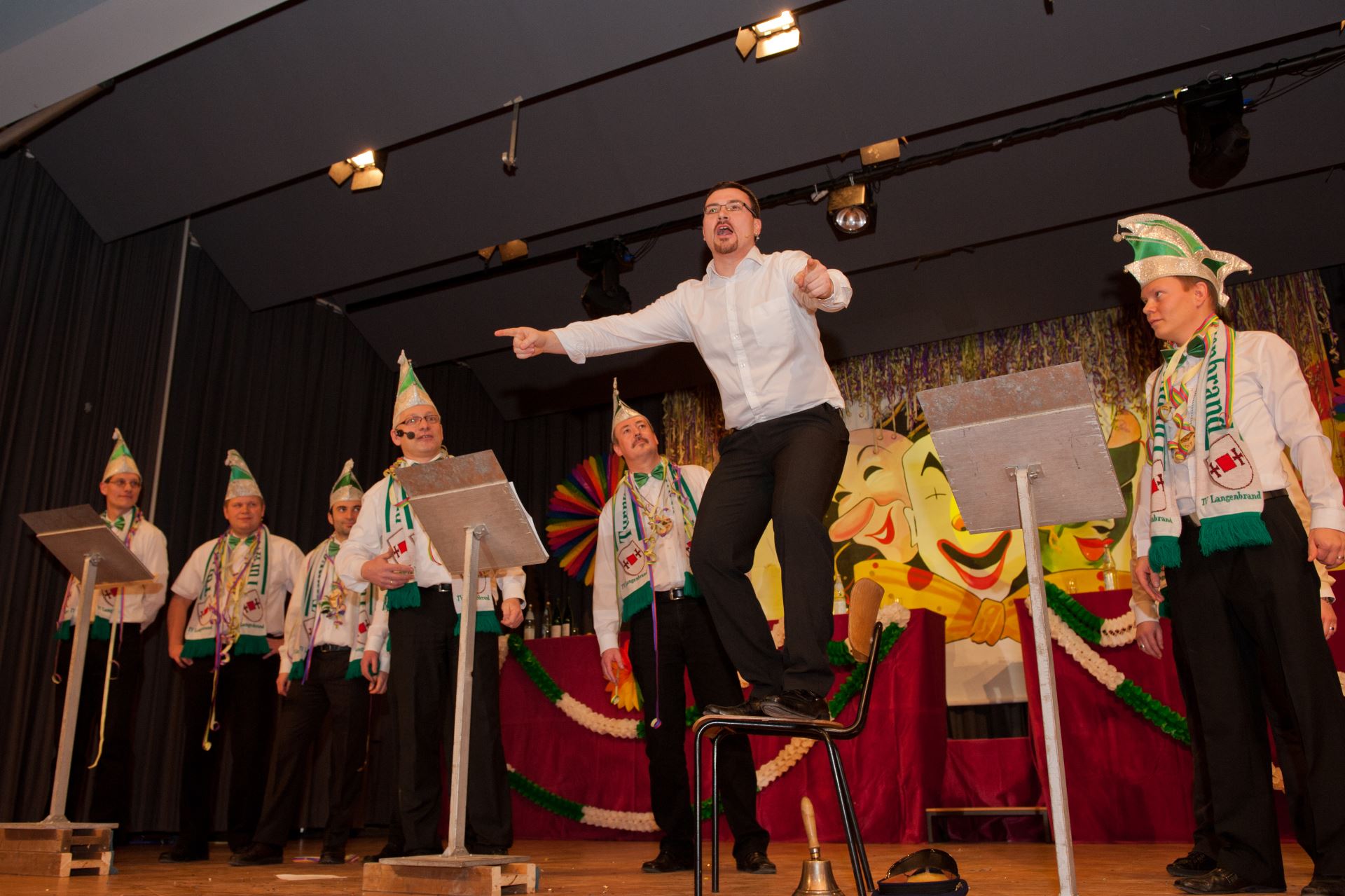 Fasentsitzung in Langenbrand 2012 (014)