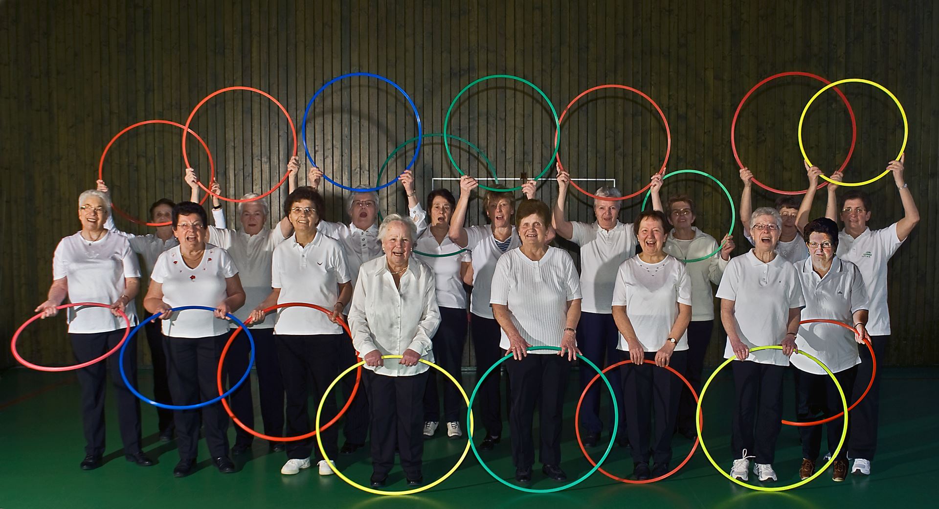 Gruppenbild, Hausfrauenturnen (Gruppe 1) im Jahr 2010