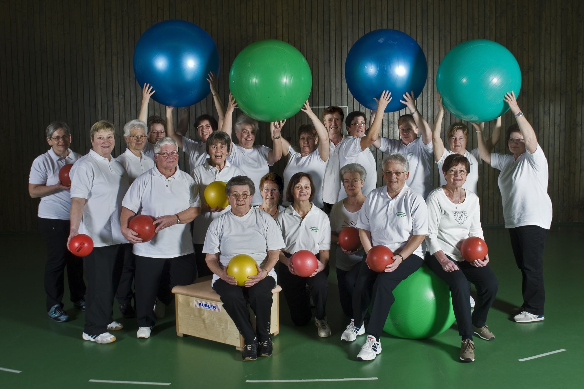 Gruppenbild, Hausfrauenturnen (Gruppe 2) im Jahr 2010