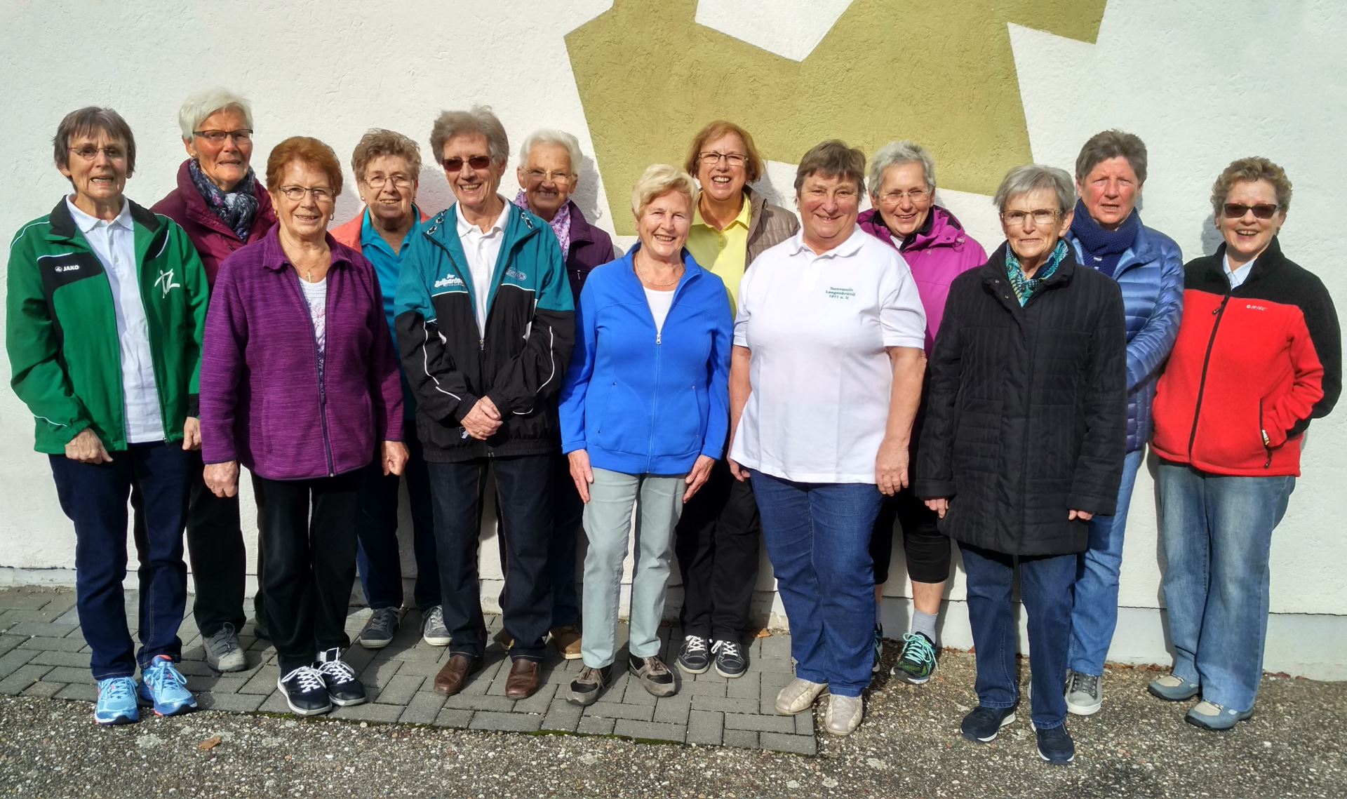 Gruppenbild, Hausfrauenturnen (Gruppe 2) im Jahr 2017