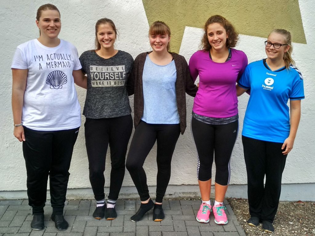 Gruppenbild, Jugendturnen (Gruppe 1) im Jahr 2017