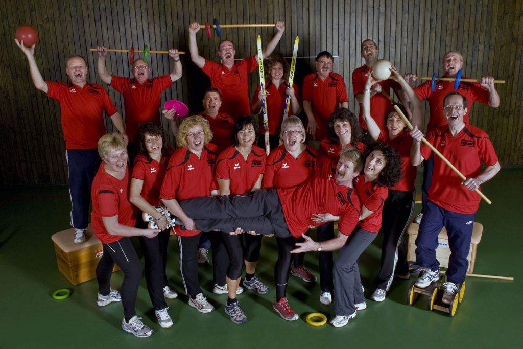 Gruppenbild, Ski & Fitness Gruppe im Jahr 2010